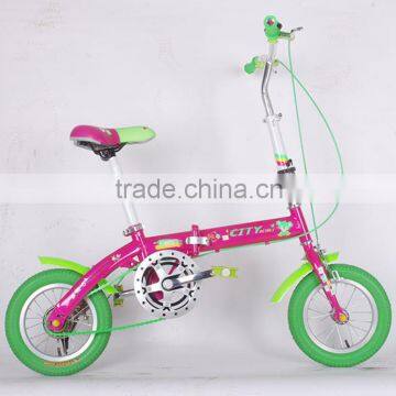 12-inch Children Folding Bike High-carbon Steel Children Bicycle photo-5