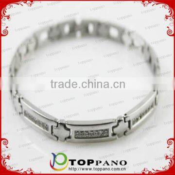 Magnetic Bracelet For Men High Quality Health Bracelet Magnetic Stainless Steel Metal Bracelet for Men