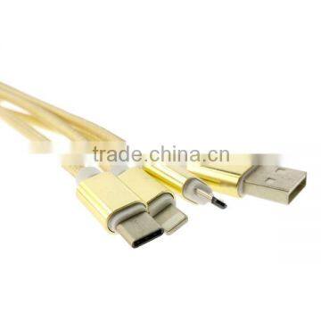 Hi-speed TPE/Nylon Braided USB Cable USB 3.1 Type C Cable photo-4