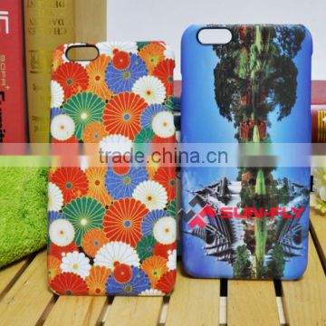 Factory new 3D sublimation Custom mobile phone cases for iphone 6S plus