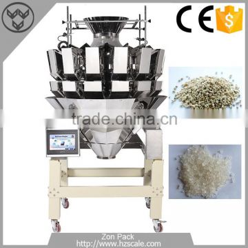 14 Heads Multihead Weigher Granular Products Salt Weighing Machine