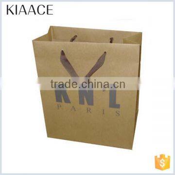 Wholesale art design gift recycling printing paper kraft custom bags