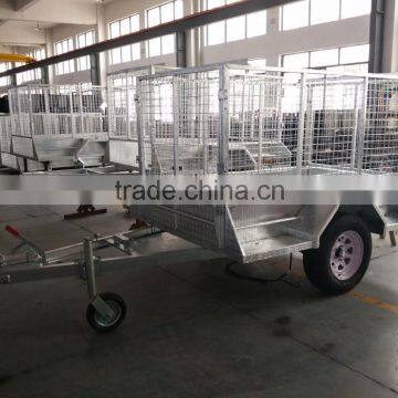 Fully welded cage trailer