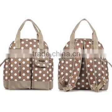 Cheap fashion fabric printed baby bed bag 2014