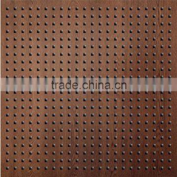 Wooden Perforared Gypsum Ceiling Tiles (RWP003-A01)