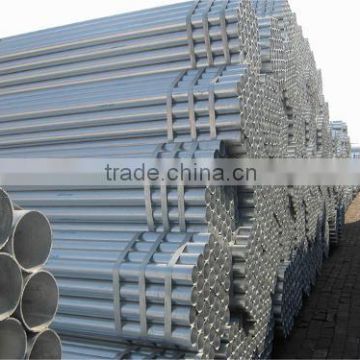 HIGH QUALITY AND QUANTITY GALVANISED SEAMLESS STEEL PIPE SUPPLIED BY TIANJIN FACTOTY AND WITH COMPETITIVE PRICE