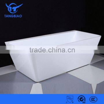 TB-B825 Center Drain Bowl Shape and Soaking Function Acrylic Bathtub