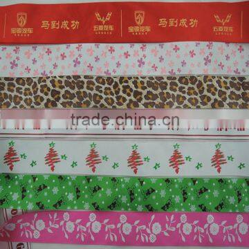 Custom Cartoon Baby Flowers Shower Printed Ribbon Wholesale