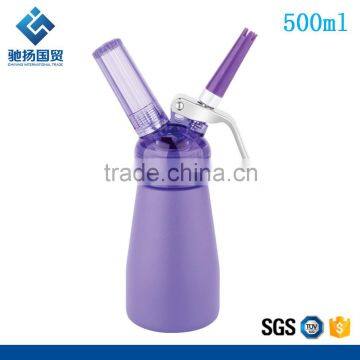 250ml Square Lid Purple Ice Cream Whipper