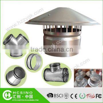 Ventilation air cap / waterproof air vent cap / roof cowl for kitchen smoke