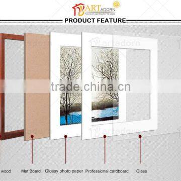 Home Decorative Abstract Art Tree Oil Classical Painting Frame photo-4