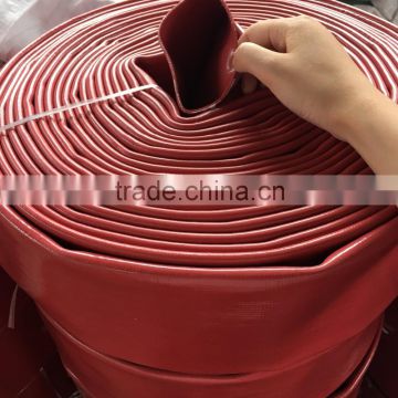 6" PVC drag irrigation layflat hose