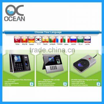 Hot sale fingerprint time attendance price of biometrics fingerprint scanner for wholesale