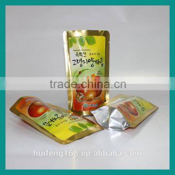 Recyclable Hot Sale Packaging Dongguan Stand Up Bag