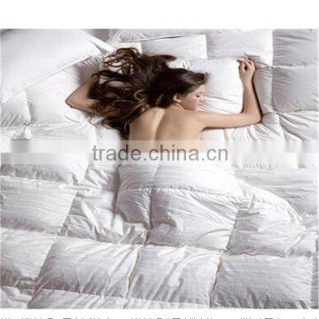 Soft Warm, High Quality White Duck or Goose Down Comforter, Cotton Shell, Trade Assurance
