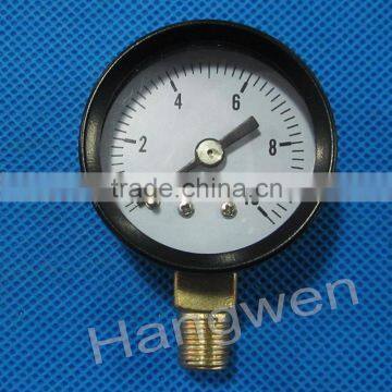 40mm Radial type dry pressure gauge manometer