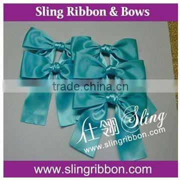 100% Polyester Satin Bows, Mini satin ribbon bow