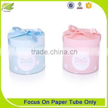 Factory custom new design cylinder shaped paper gift box