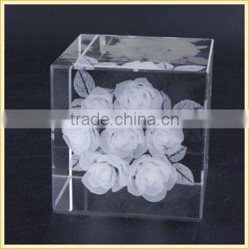 popular crafts crystal cube, crystal crafts