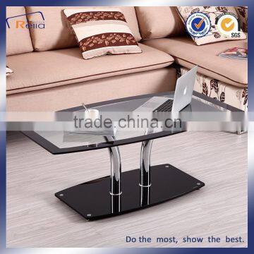 MORDEN SIMPLE GLASS TEA TABLE SQUARE FUNKY BEAUTY WHOLESALE STAND