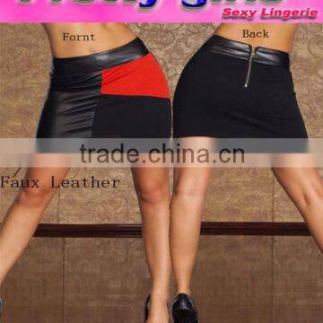 ladies new tight leather skirts (m312)