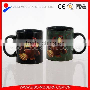 Wholesale Good Quality White 20oz porcelain full color changing mug