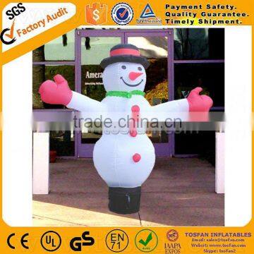 High quality snowman inflatable air dancer F3050