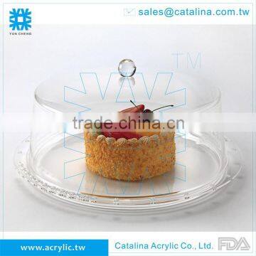 Hot sale Acrylic Dome Pastry Serving Tray