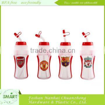 High Quality Chinese Factory Customized Sports Drink Bottle With Straws