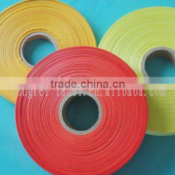 single face slit edge polyester satin ribbon