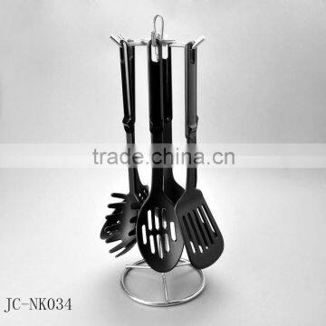 Non-toxic material nylon kitchen tool set with holder