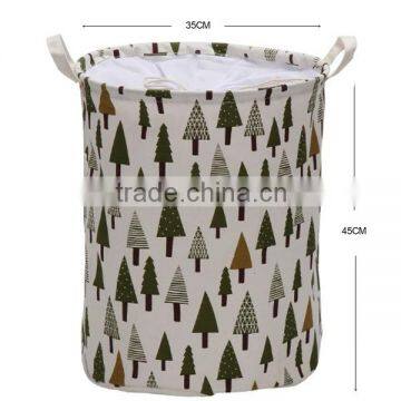 Decorative Foldable Canvas Basket Rectangular Storage Baskets With Lids photo-3