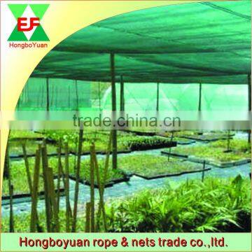 popular 2x100m green color 100% HDPE with UV sun shade net