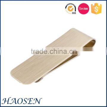Direct Sale Online Blank Gold Mental Money Clip for Men