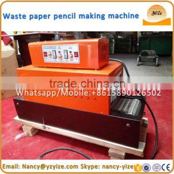 Waste newspaper recycling pencil making machine for making paper pencil