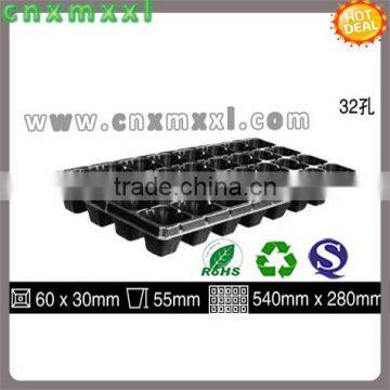 high quality black greenhouse plastic trays with low price