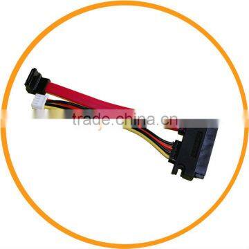 15CM 4 Pin IDE to 7+15 Pin Serial ATA SATA Data Cable Converter 90 Angle from dailyetech