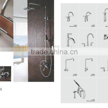 Brass Shower Mixer With Bathtub Faucet 14/L1095-004 photo-2