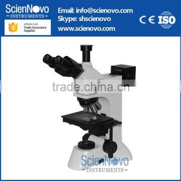 Scienovo XJL-3230DIC China trinocular metallurgical microscope machine 50X-400X