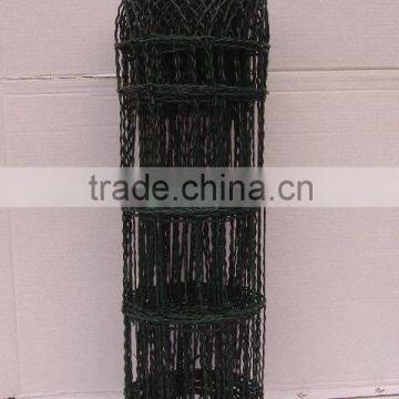 6005 dark green pvc coated garden border fence