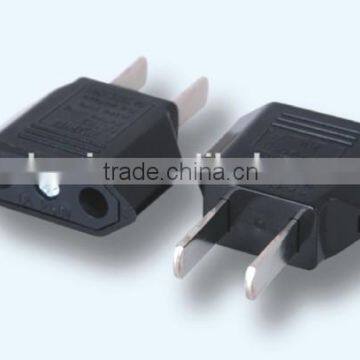 China  wholesales 220v Euro to 110v US UL plug adapter