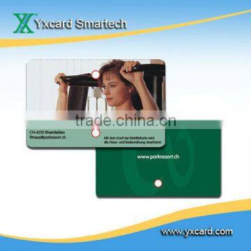 pvc magnetic stripe printed card