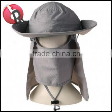 windproof wide brim hat