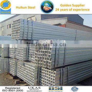 square hollow section rectangular steel tube