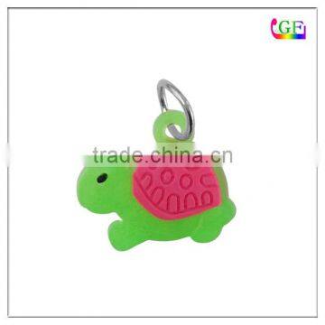 Promotiotional charm cute pvc rubber keychain