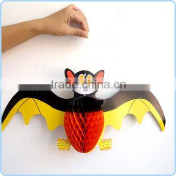 Halloween Party Supplies Decorations Vintage Halloween 3D Bat Yarn Hanging Decoration Hanging Wall Decor