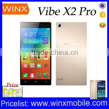 Original 5.3" Lenovo Vibe X2 Pro 4G Cell phone Snapdragon 615 OctaCores 1.5GHz Android 4.4 1920x1080 2GB+16GB 13.0MP Camera