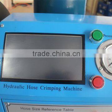 CE CNC 1/8"~2" 4SP Hydraulic Hose Crimping Machine /finn-power Crimping Machine With Workbench and Quick Change Tool photo-3