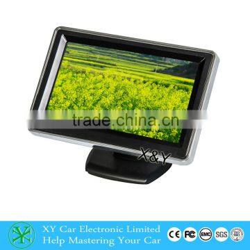 Hot cheap 4.3inch Silver edge car monitor XY-2056