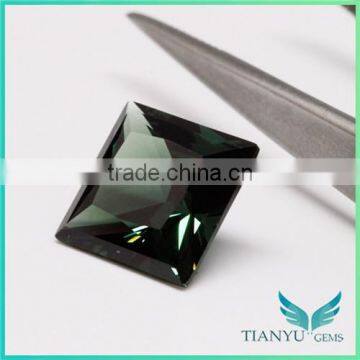 Wuzhou Gems Gemstones Processing Loose Synthetic Fashion Green Nano Spinel photo-5